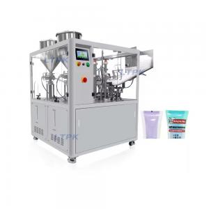 Auto dual-chamber tube filling seailing machine for double layer hose