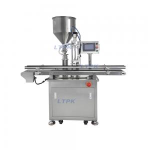 Auto vertical single nozzle paste cream liquid filling machine