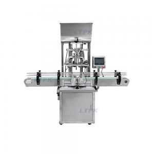 Automatic 2 nozzles pneumatic piston type filling machine for cream sauce jam ketcup shampoo