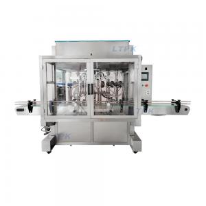 Automatic 6 nozzles servo motor liquid filling machine