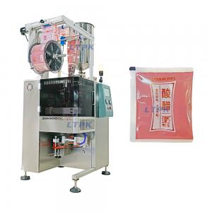 Liquid sachet packaging machine for sauce vinegar 3 sides seal/back seal bags
