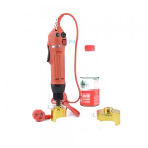 Manual handheld electrical capper