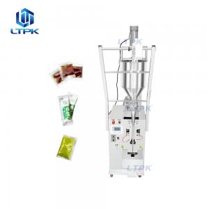 Mixing hopper liquid sauce filling packing machine