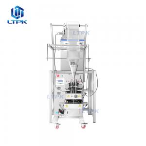 Pneumatic 4 sides seal sachet packing machine with double weighing filling machine