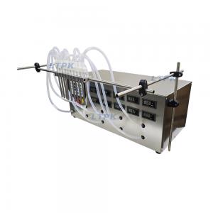 Semi auto digital 10 nozzles liquid filling machine for 5-1000ml
