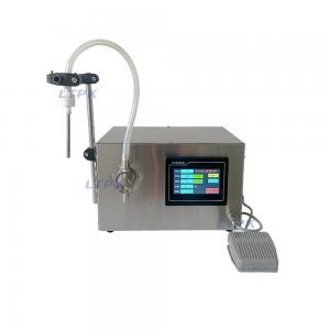 Semi auto digital magnetic pump liquid filling machine 5L/min