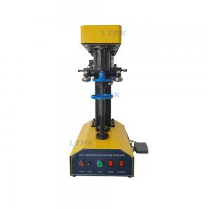 Semi auto electrical can seamer sealing machine