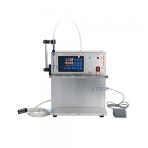 Semi auto standup pouch doypack liquid filling machine