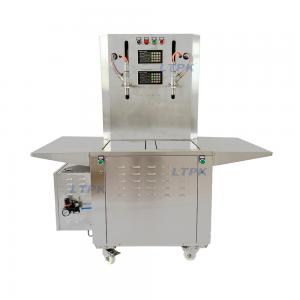 Vertical heavy flow liquid weighing filling machine 2 heads